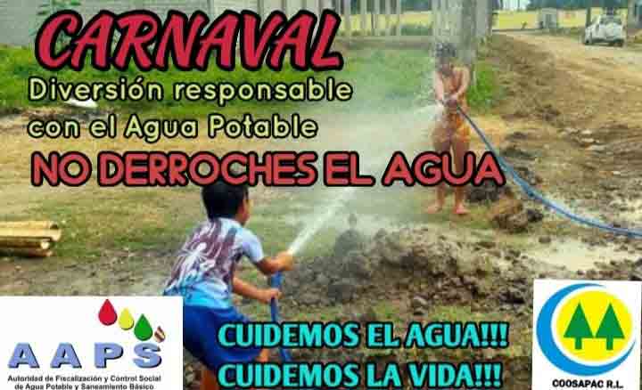 Trabajadores de COOSAPAC realizando mantenimiento en la red