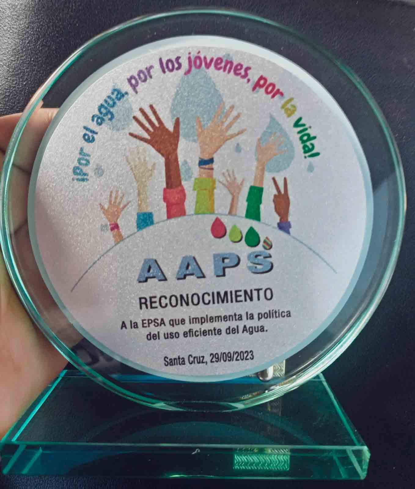 COOSAPAC recibe un premio de la AAPS